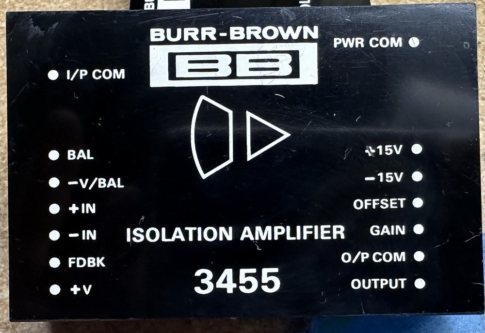 Burr-Brown 3450 Isolation Amplifier