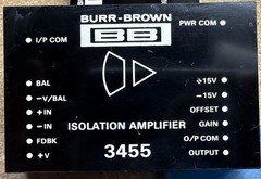 Burr-Brown 3450 Isolation Amplifier