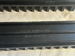 Lot of 2 Made in USA Cutler-Hammer Contact Terminal Block – 12 Slot