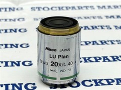 Nikon LU Plan ELWD 20X/0.40 A Microscope Objective Lens 30 Days Warranty