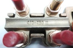 Sefcor 4/0-450M Straight Bolted Bronze Tee Connector