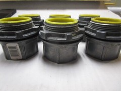 Conduit Hub, Indoor/Outdoor, Watertight, Zinc, 1 1/2”