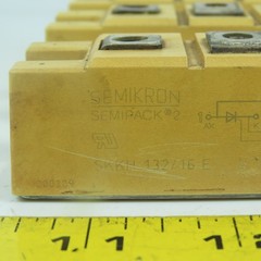 Semikron SKKH 132/16E Semipack Thyristor / Diode Module 130A 1.6kV Lot Of 3