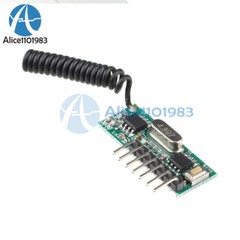 315/433MHz RF Module Receiver Remote Control 4 Channel Learning Decoder Board