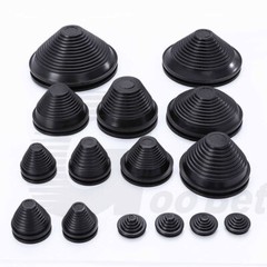 Blanking Grommet Rubber Cable Grommet Closed Blind Plug Conical Tapered 10-130mm