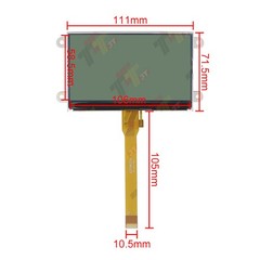 Display for Carrier Transicold X4 X3 X2 Vector APX Microprocessor Module