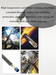 YAMAKATO 3/8″ ID Heat Shielded Fire Thermo Armor Fire Sleeve Silicone Coated …