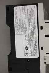 SIEMENS 3RV1011-1EA10 MOTOR STARTER CIRCUIT BREAKER