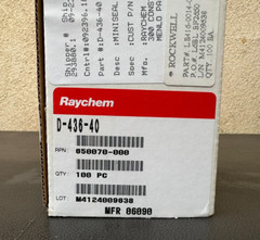Raychem D-436-40 Miniseal Crimp Splices , Solder Sleeves & Shield Tubing Q100