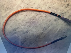 7CC Megaphase RF Orange 36 Inch 1GVT4 20565 BNC to SMA Cable