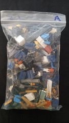 Mixed Lot of Assorted Electronic Components – Grab Bag – 1.5 lbs! READ!!