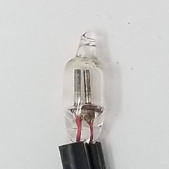Lot of 10 INDICATOR NEON LAMP NE2 Glow Lamp, Insulated Leads w/Resistor, 115VAC