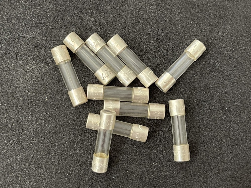 GMA-250mA FUSE FAST ACTING FAST BLOW 5X20mm 250V 250mA (LOT OF 10)