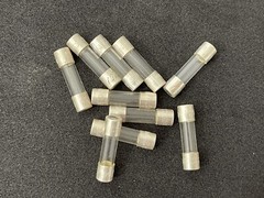GMA-250mA FUSE FAST ACTING FAST BLOW 5X20mm 250V 250mA (LOT OF 10)