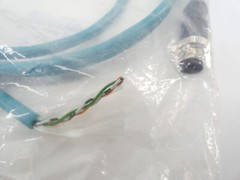 Mencom MDE45-4MP-2M Ethernet Cordset, 600V, 2M – NEW Surplus!