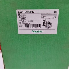 one New Schneider Electric LC1D80FD Contactor 110VDC