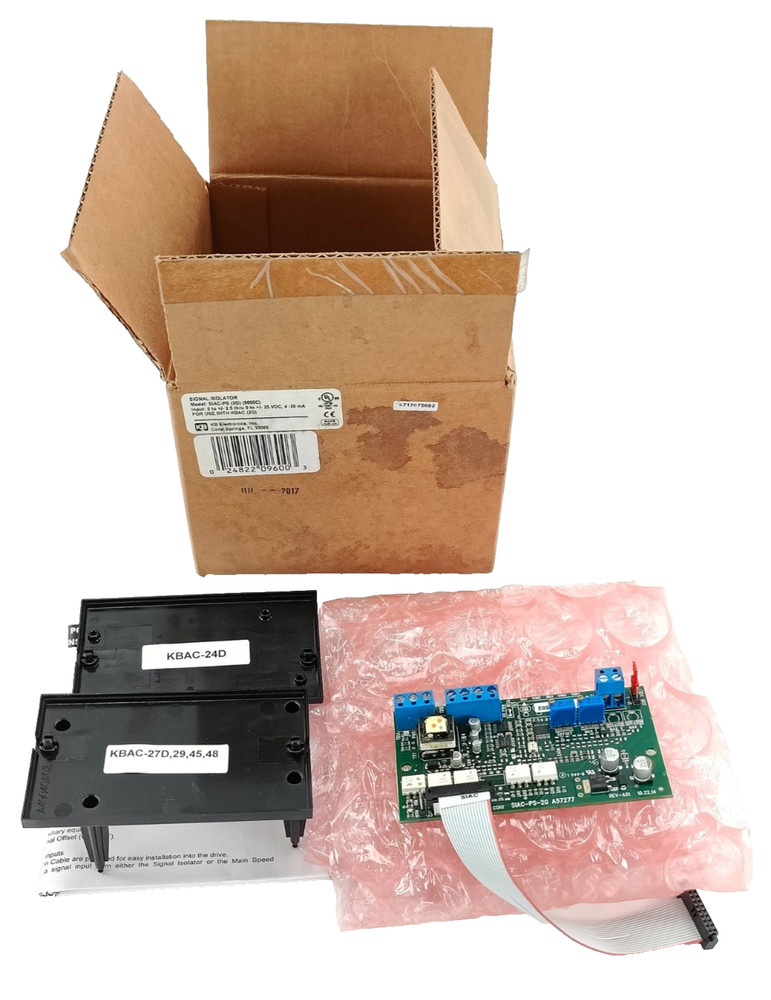 NEW KB Electronics SIGNAL ISOLATOR SIAC-PS (2G) (9600C) USE WITH KBAC (2G)