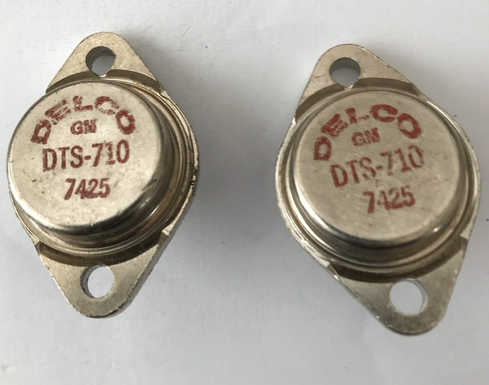 2 PIECES DELCO DTS-710 / DTS710- NEW (OLD STOCK)
