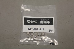 NEW LOT OF 10 SMC M-3ALU-4 MICRO CONNECTORS