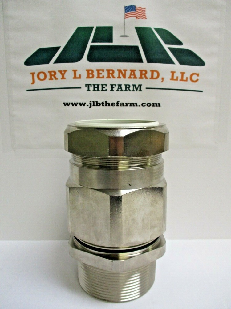 APPLETON CABLE GLAND, 3″ NPT, 75T33005, NICKEL PLATED BRASS