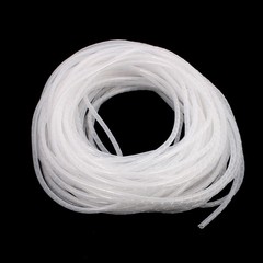 4mm Flexible Spiral Tube Cable Wire Wrap Computer Manage Cord Clear 7M Length