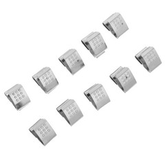 10 Pcs Metal Spring Contact Battery Terminal Springs for Devices Aa Plate