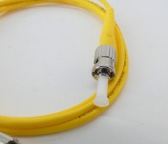 *Lot of 2* Corning Optical Network Cable 9/125 Fiber Yellow PVC – NEW Surplus!