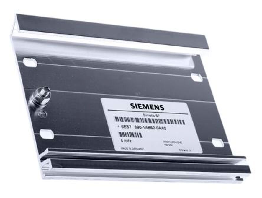 6ES7390-1AB60-0AA0, Siemens, SIMATIC S7-300, mounting rail, length: 160 mm