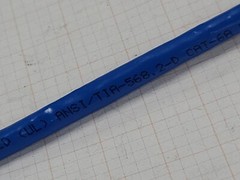 General Cable 7143800 23/4P GenSPEED 10 UTP Cat6A 10GX 10G Riser Blue /50ft