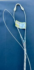 HUBBELL WIRING DEVICE-KELLEMS 02202013 Cable Support Grip,Single,Lace Closing 6D