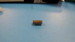 (2 PCS) JM38510/00105BCB TTL/H/L SERIES HEX 1-INPUT INVERT GATE CDIP14