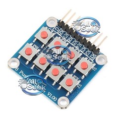 1Pc Keypad Keyboard Board Module 8 Button Tactile Switch For DIY Project