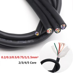 TRVV Cable Flexible Towline Cable 2/3/4/5 Core 0.2 ~1.5 mm² Signal Shielded Wire