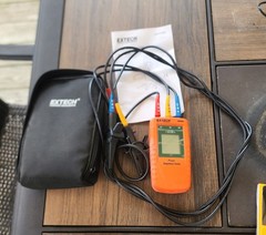EXTECH Phase & Motor Rotation Tester,40-600VAC. New, no box