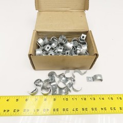 Minerallac MINE45 3/4″ Rigid EMT Conduit 1 Hole Strap Lot Of 90