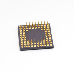 1-pc. MC68010RC10 Motorola Microprocessor 68-pin Ceramic PGA Gold Semiconductor