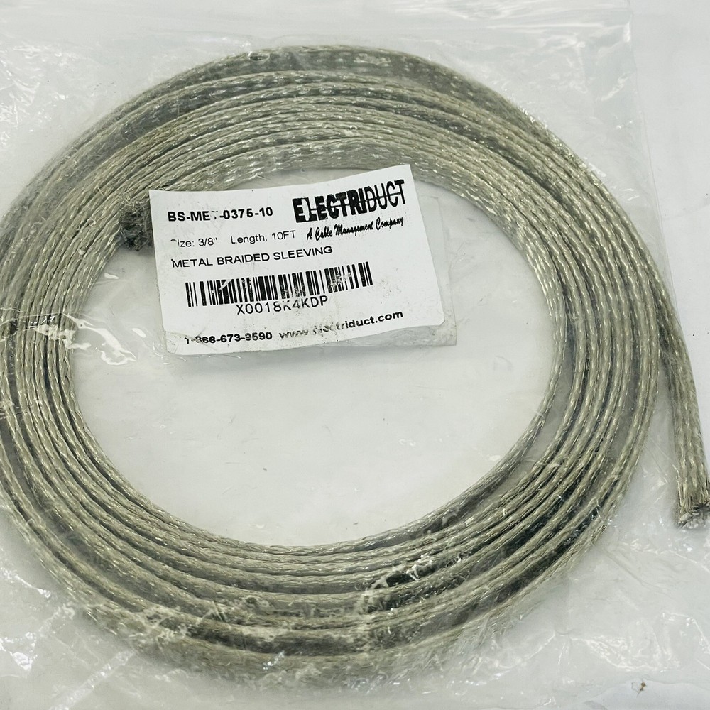 COPPER METAL BRAIDED BRAIDED SLEEVING ⅜” X 10FT