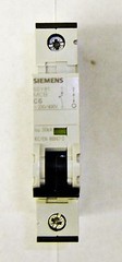 New Siemens MCB, Miniature Circuit Breaker 50KA 5SY8 106-7 14100ELL