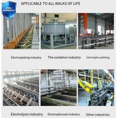220V 200/300A 12V High Frequency Plating Rectifier for GalvanizingChrome Plating