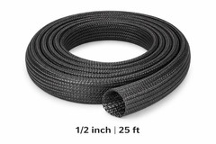 Cable Sleeve Split Wire Loom Cord Protector Cable Management for TV PC USB
