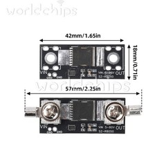 80V 50A Ideal Diode Module, 2mΩ Low Voltage Drop MOSFET for Power Supply