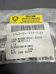 SNJ55121J Military IC Ceramic DIP Texas Instruments Logic Microcircuit NOS