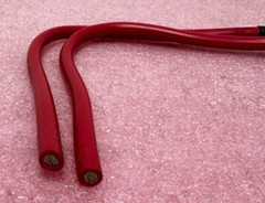 EG4 Battery Cables 30″ – Red Set 6 AWG – Amphenol Radsok Connectors