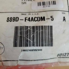 Allen-Bradley 4 Pin Micro Patchcord 889D – F4ACDM- 5 To 4 Pin Micro Female New