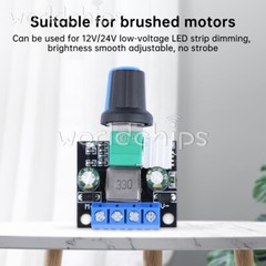 3.5A/1.5A DC12V/24V PWM Motor Speed Controller LED Dimmer For Motor LED Strip