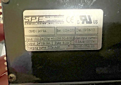 SPE Electtronica CBHD1-24V 9 Amp Industrial On Board Battery Charger COMPACT