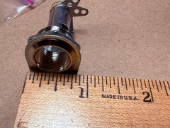 AERONAUTICAL ELEC 75-302 PANEL MOUNT LAMP BULB BAYONET BASE SOCKET HOLDER