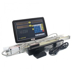 2Axis Digital Readout DRO Display 8&38″(200&950) Linear Scale for CNC Mill Lathe