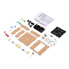LED Electronic Lucky Rotary Kit NE555 CD4017 DIY Practical Soldering Practice