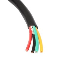 GX12 20cm Joint Type 4 Pin Male Aviation Connector Electrical Cable